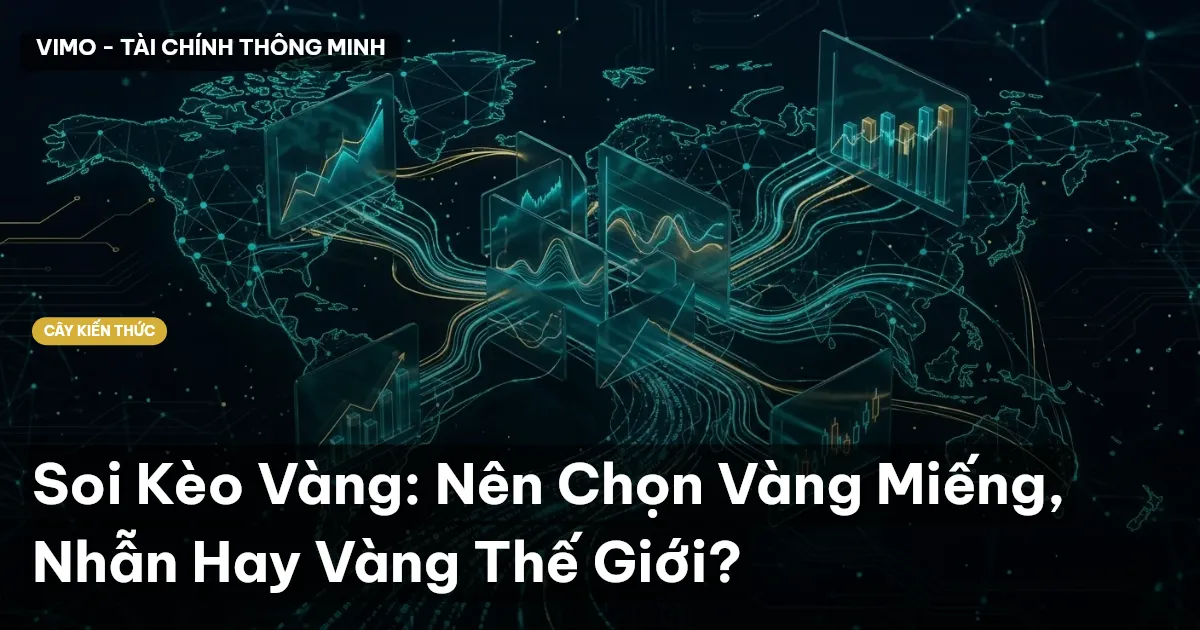 Soi Kèo Vàng: Nên Chọn Vàng Miếng, Nhẫn Hay Vàng Thế Giới?