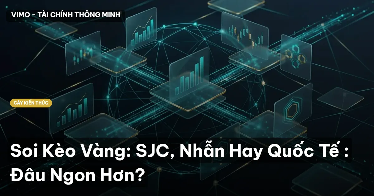 Soi Kèo Vàng: SJC, Nhẫn Hay Quốc Tế : Đâu Ngon Hơn?