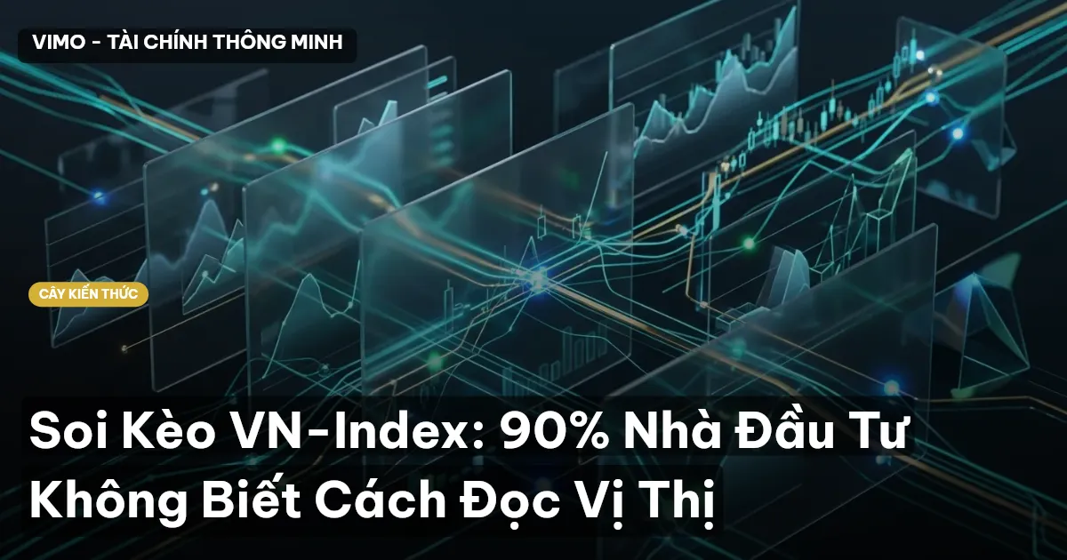 Soi Kèo VN-Index: 90% Nhà Đầu Tư Không Biết Cách Đọc Vị Thị