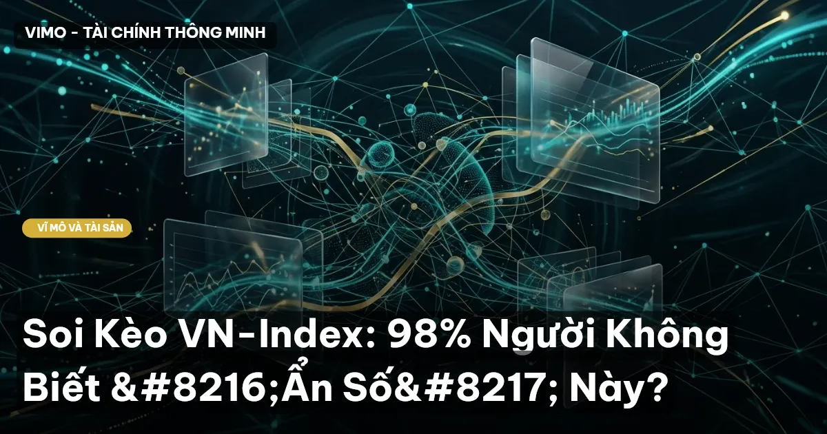 Soi Kèo VN-Index: 98% Người Không Biết ‘Ẩn Số’ Này?