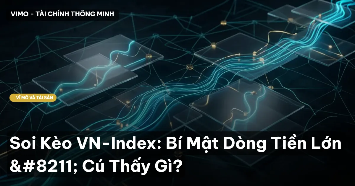Soi Kèo VN-Index: Bí Mật Dòng Tiền Lớn – Cú Thấy Gì?