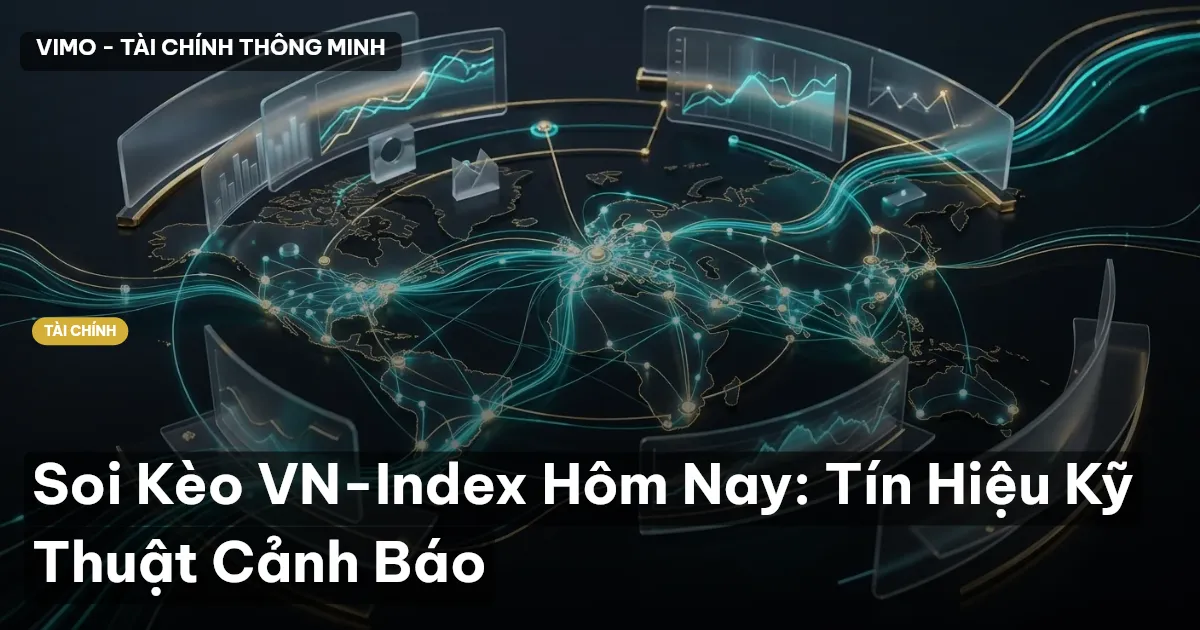 Soi Kèo VN-Index Hôm Nay: Tín Hiệu Kỹ Thuật Cảnh Báo