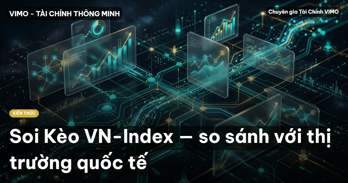 Soi Kèo VN-Index — so sánh với thị trường quốc tế