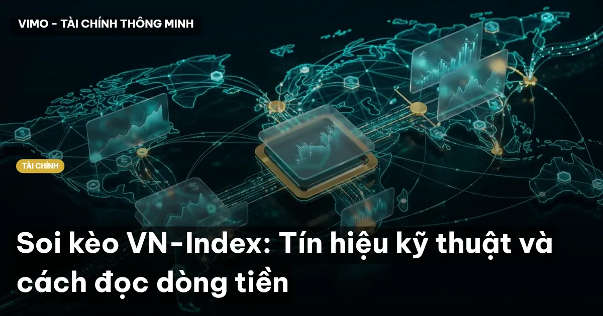 Soi kèo VN-Index: Tín hiệu kỹ thuật và cách đọc dòng tiền