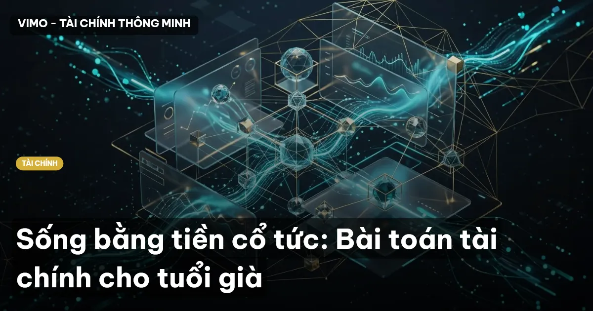 Sống bằng tiền cổ tức: Bài toán tài chính cho tuổi già