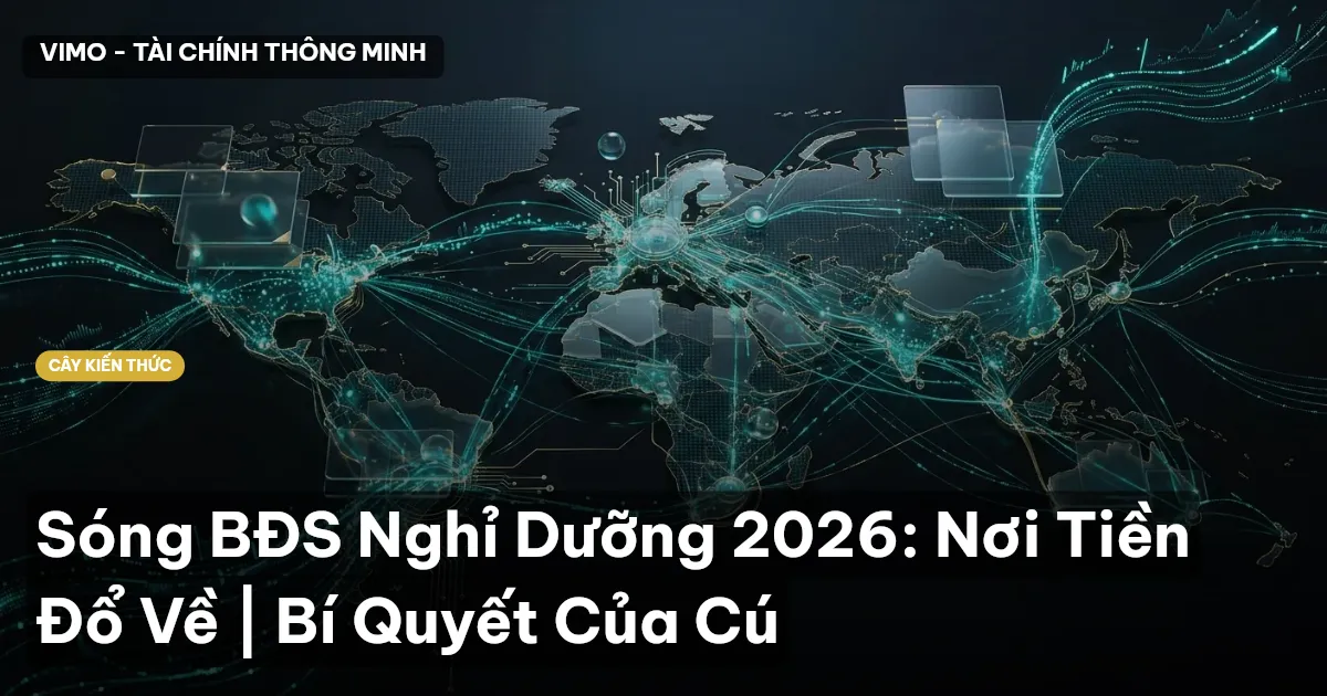 Sóng BĐS Nghỉ Dưỡng 2026: Nơi Tiền Đổ Về | Bí Quyết Của Cú