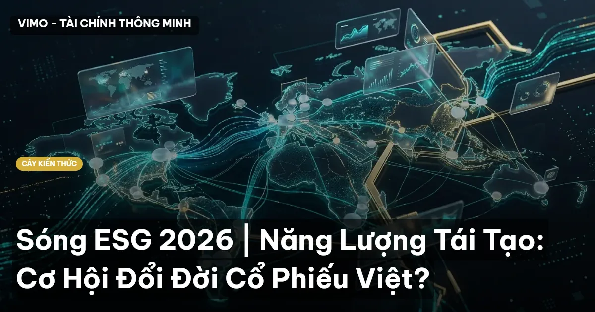 Sóng ESG 2026 | Năng Lượng Tái Tạo: Cơ Hội Đổi Đời Cổ Phiếu Việt?