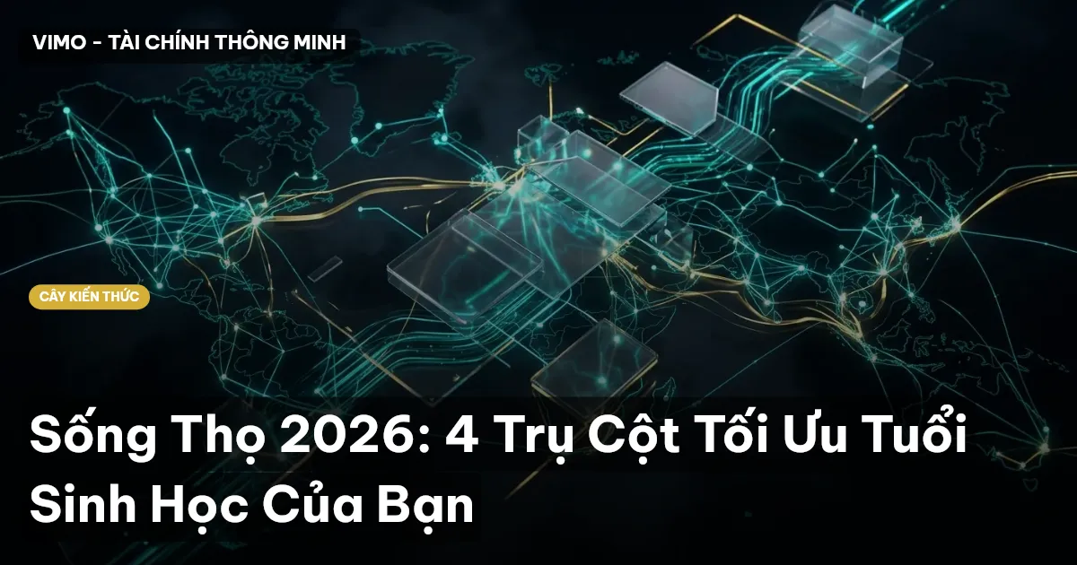 Sống Thọ 2026: 4 Trụ Cột Tối Ưu Tuổi Sinh Học Của Bạn