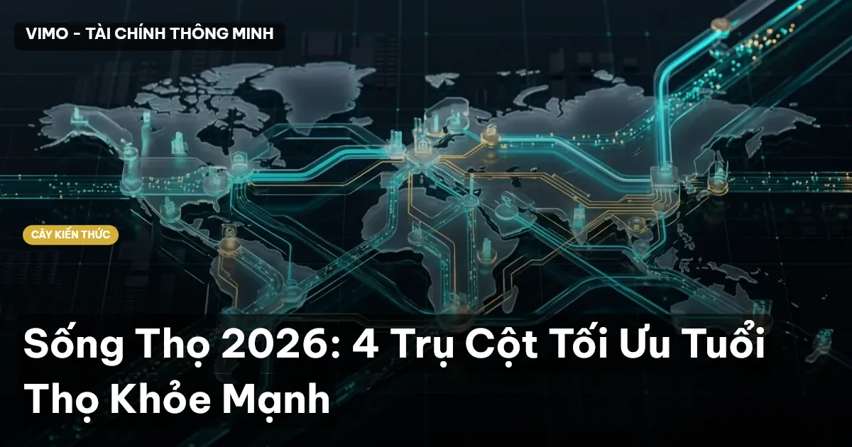 Sống Thọ 2026: 4 Trụ Cột Tối Ưu Tuổi Thọ Khỏe Mạnh