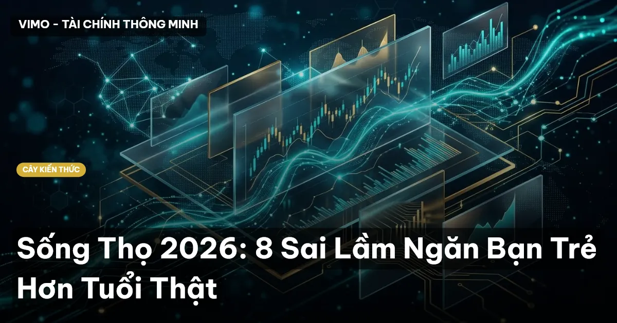 Sống Thọ 2026: 8 Sai Lầm Ngăn Bạn Trẻ Hơn Tuổi Thật