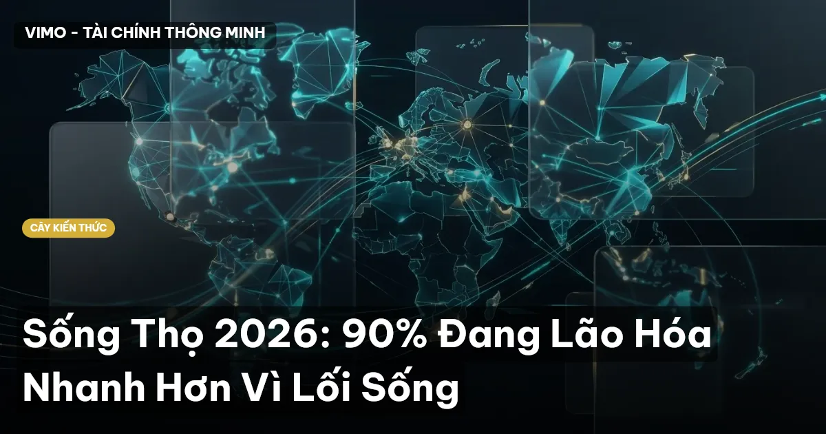 Sống Thọ 2026: 90% Đang Lão Hóa Nhanh Hơn Vì Lối Sống