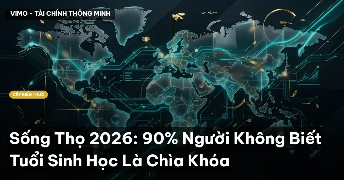 Sống Thọ 2026: 90% Người Không Biết Tuổi Sinh Học Là Chìa Khóa
