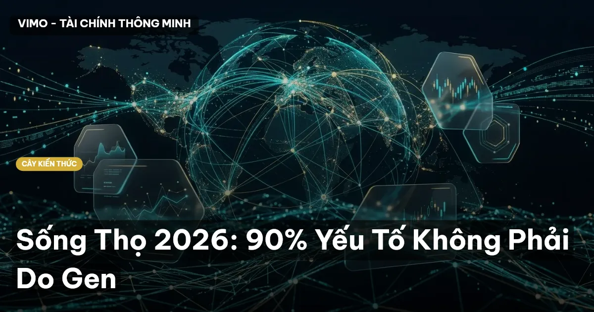 Sống Thọ 2026: 90% Yếu Tố Không Phải Do Gen
