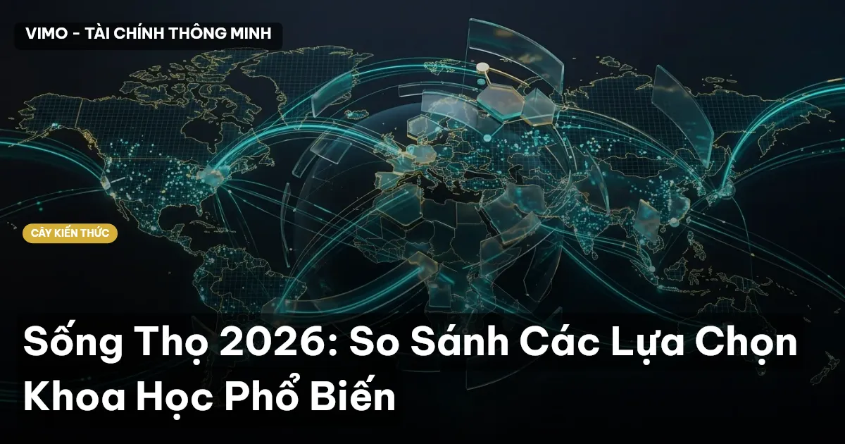 Sống Thọ 2026: So Sánh Các Lựa Chọn Khoa Học Phổ Biến