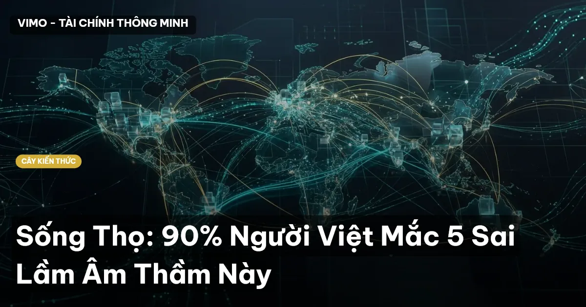 Sống Thọ: 90% Người Việt Mắc 5 Sai Lầm Âm Thầm Này