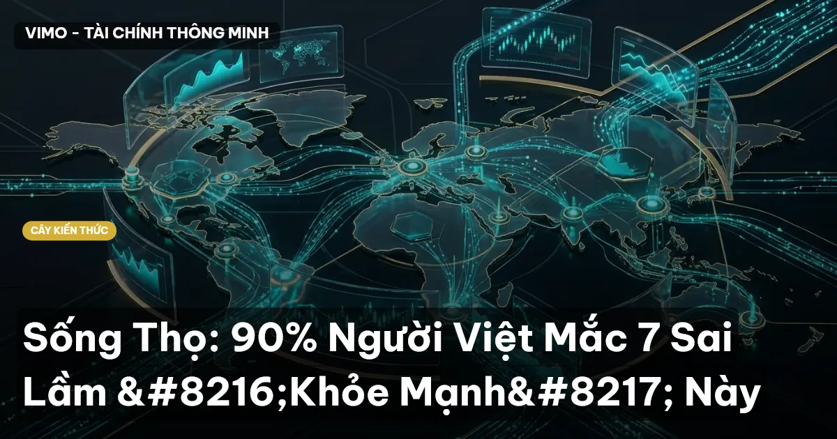 Sống Thọ: 90% Người Việt Mắc 7 Sai Lầm ‘Khỏe Mạnh’ Này
