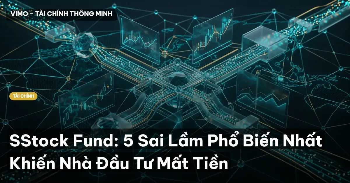 SStock Fund: 5 Sai Lầm Phổ Biến Nhất Khiến Nhà Đầu Tư Mất Tiền