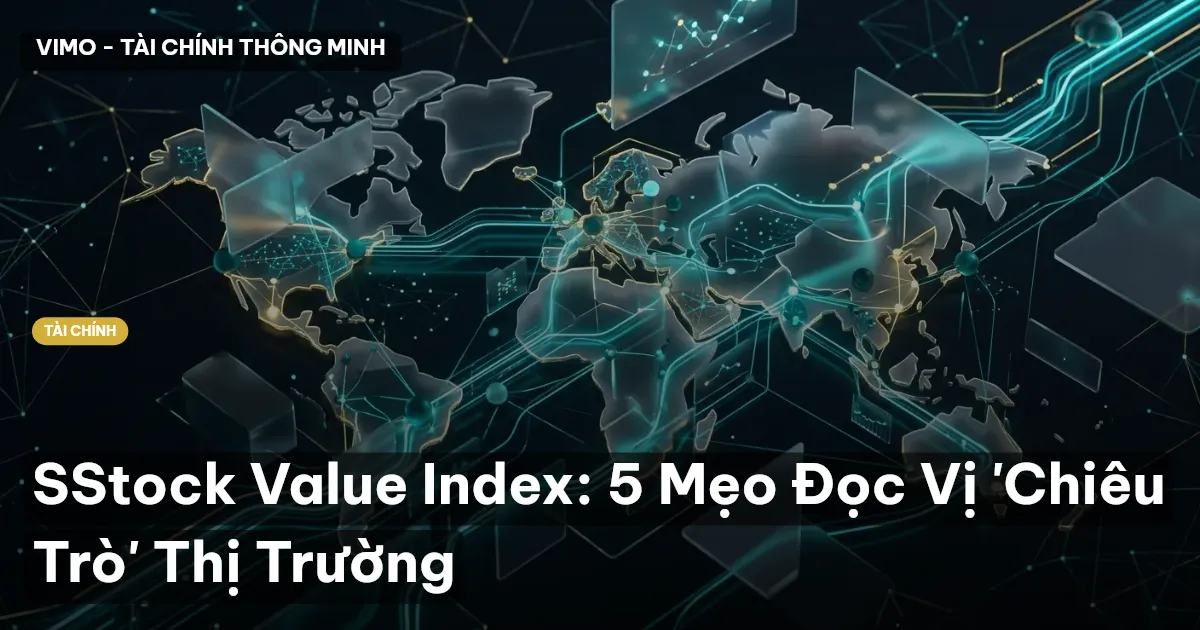 SStock Value Index: 5 Mẹo Đọc Vị 'Chiêu Trò' Thị Trường