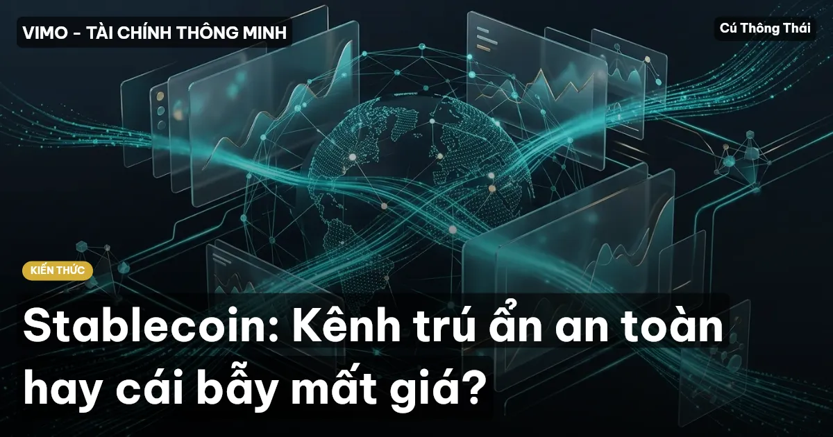 Stablecoin: Kênh trú ẩn an toàn hay cái bẫy mất giá?