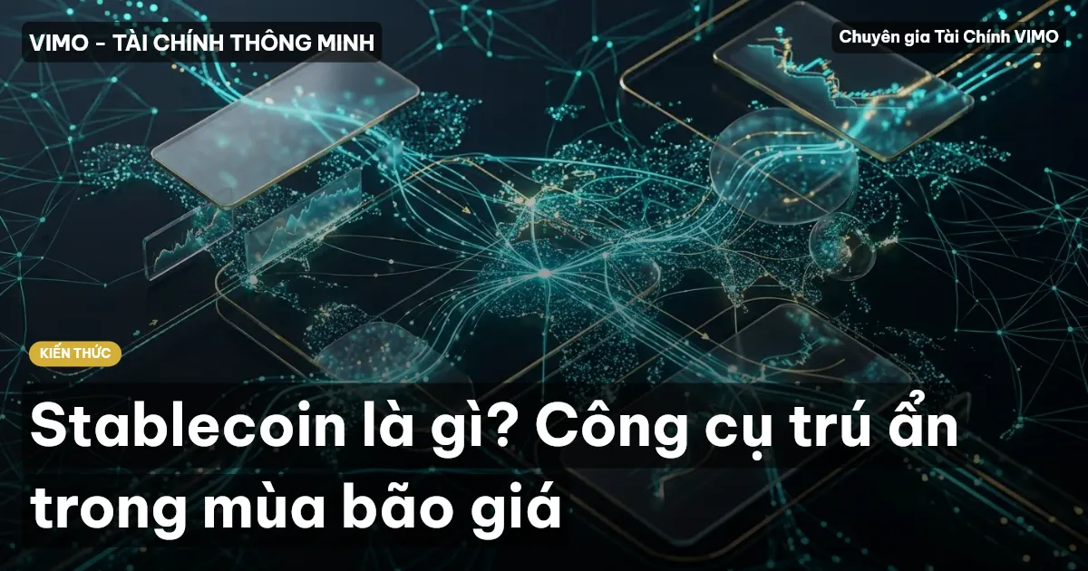 Stablecoin là gì? Công cụ trú ẩn trong mùa bão giá