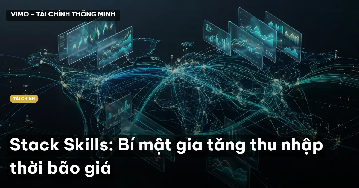 Stack Skills: Bí mật gia tăng thu nhập thời bão giá