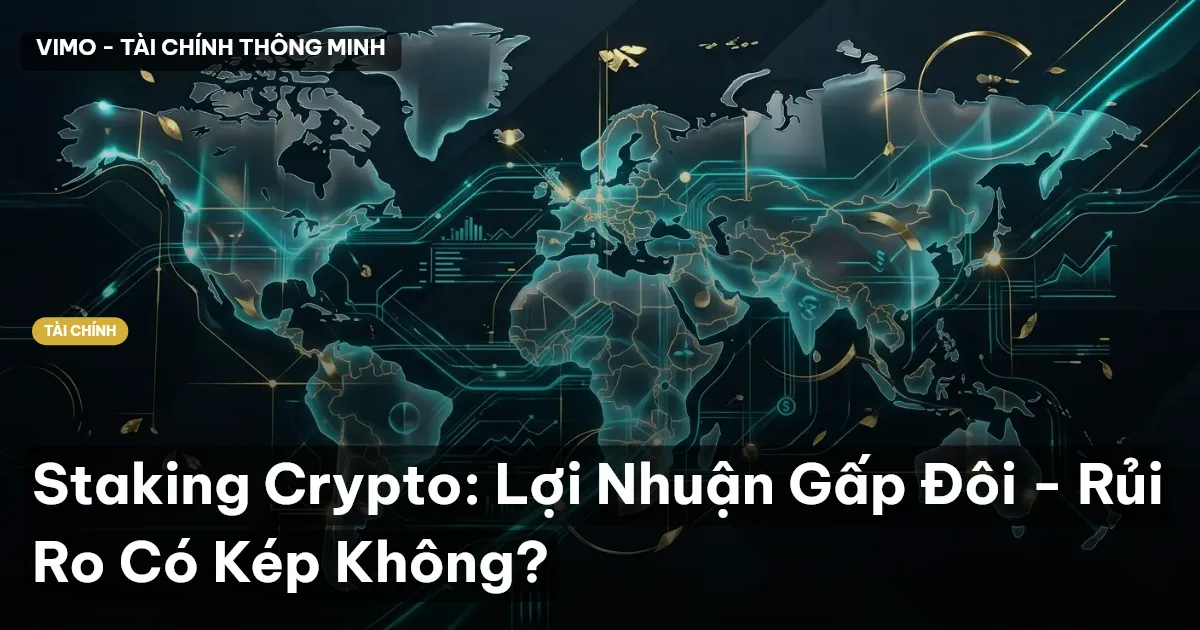 Staking Crypto: Lợi Nhuận Gấp Đôi - Rủi Ro Có Kép Không?