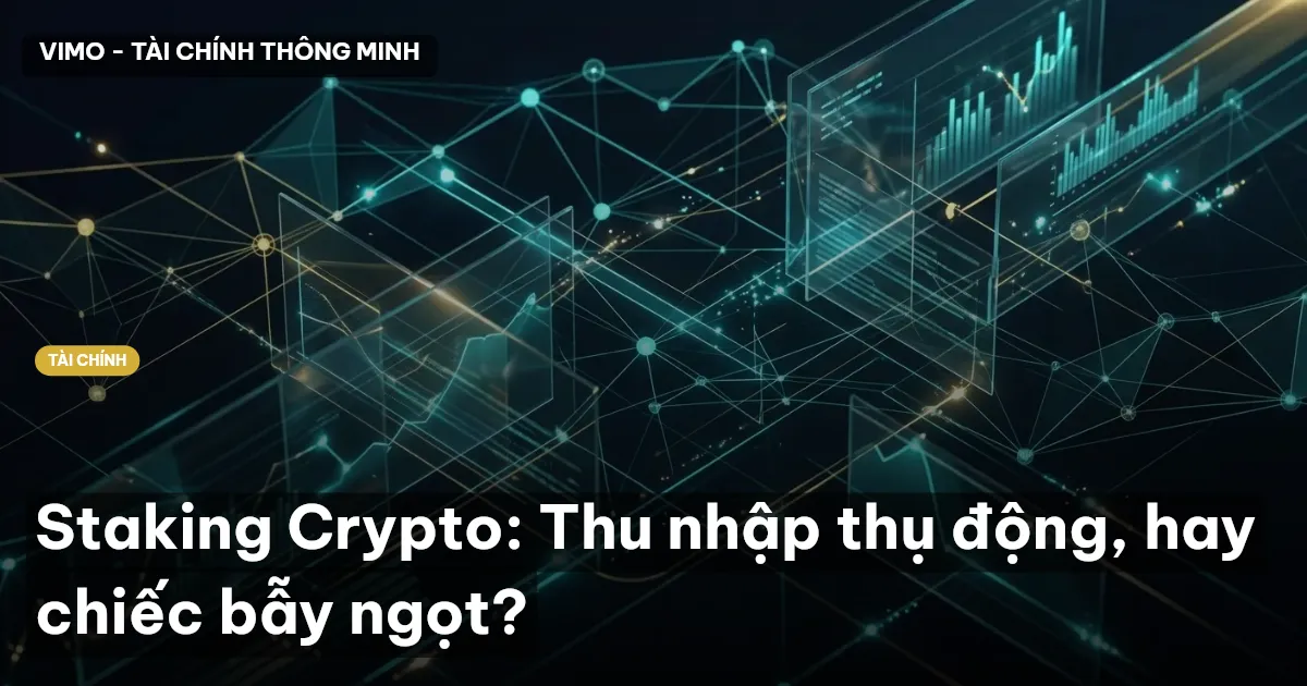 Staking Crypto: Thu nhập thụ động, hay chiếc bẫy ngọt?