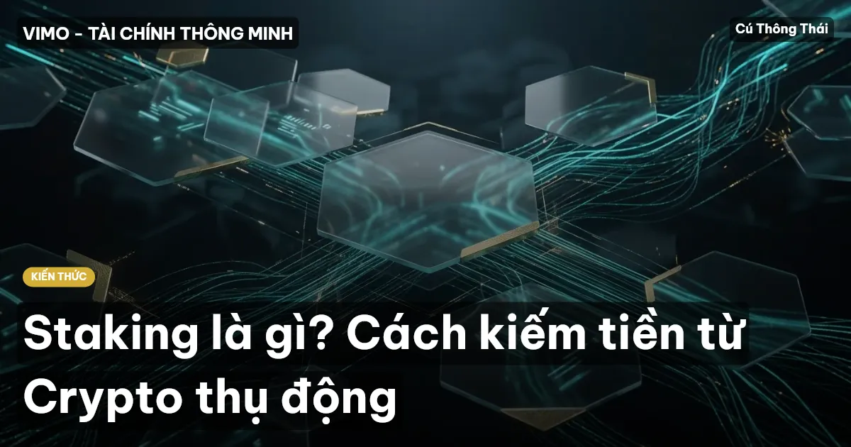 Staking là gì? Cách kiếm tiền từ Crypto thụ động