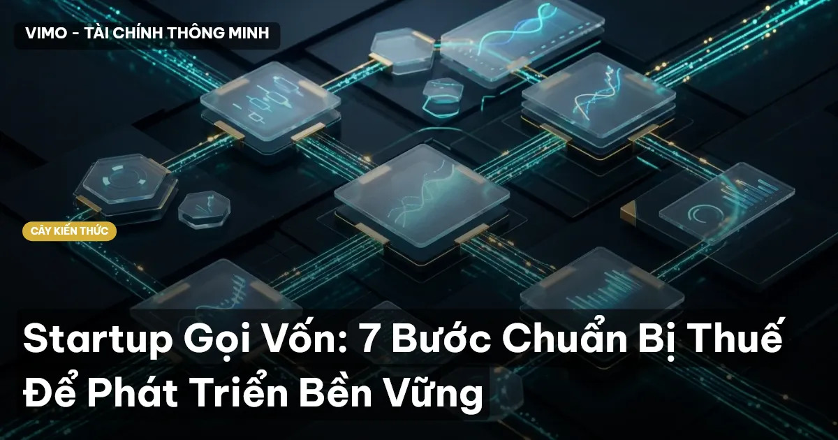 Startup Gọi Vốn: 7 Bước Chuẩn Bị Thuế Để Phát Triển Bền Vững