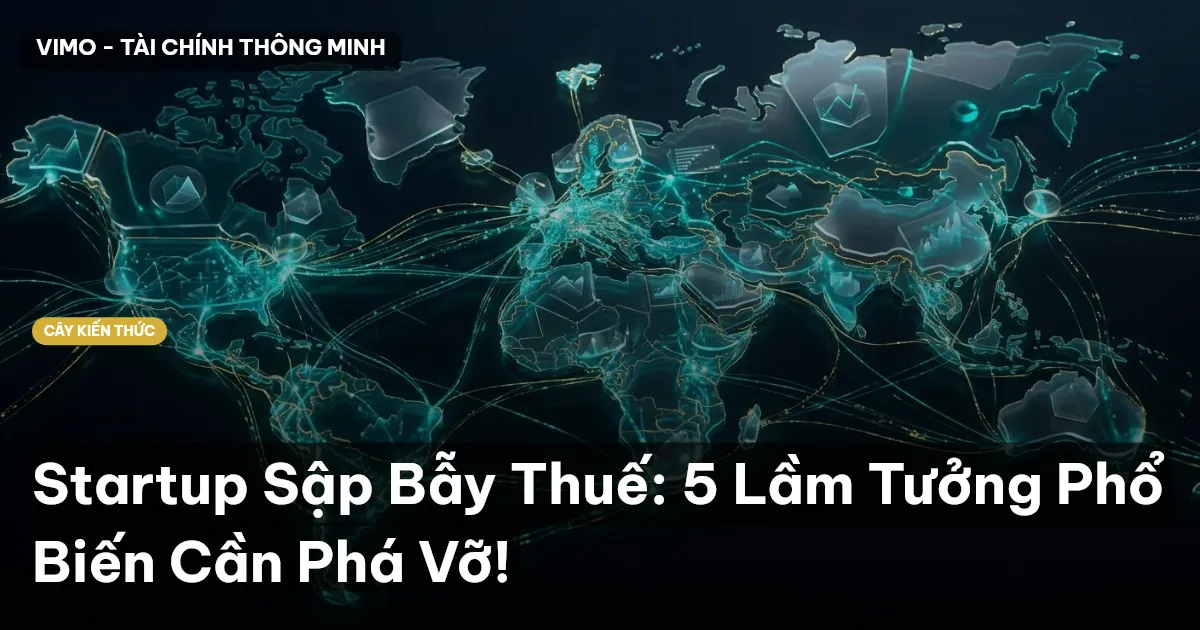 Startup Sập Bẫy Thuế: 5 Lầm Tưởng Phổ Biến Cần Phá Vỡ!