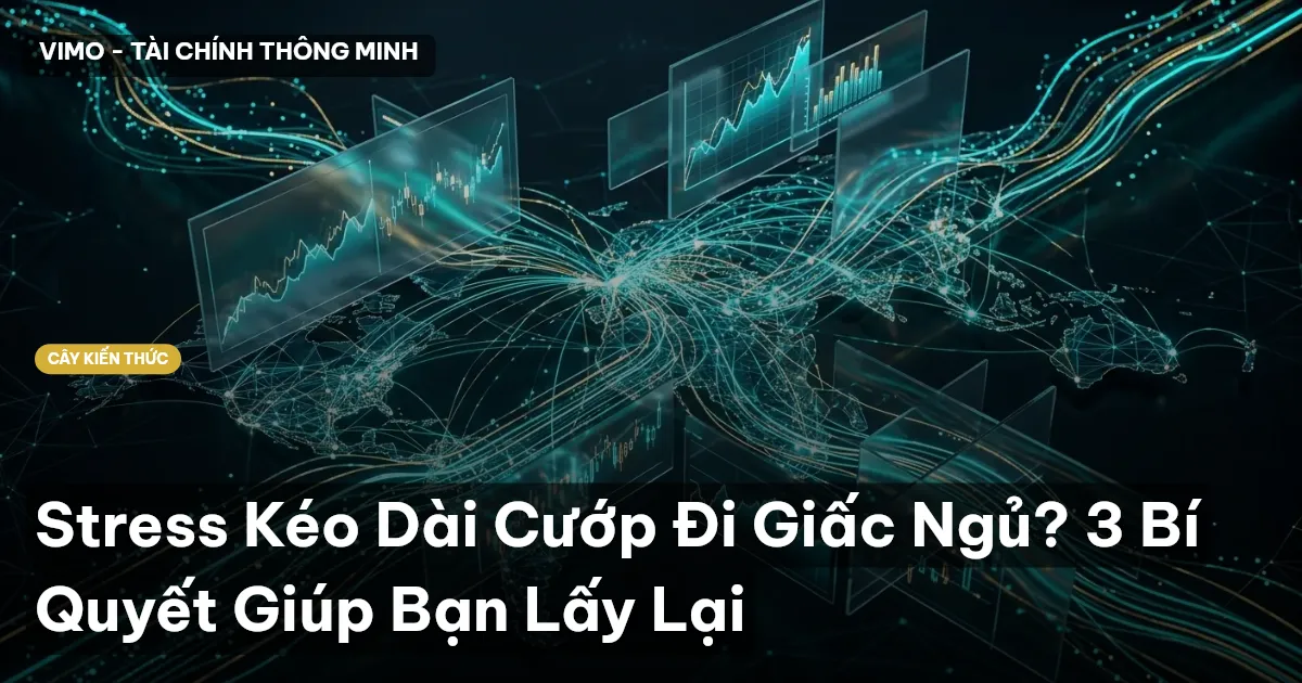 Stress Kéo Dài Cướp Đi Giấc Ngủ? 3 Bí Quyết Giúp Bạn Lấy Lại