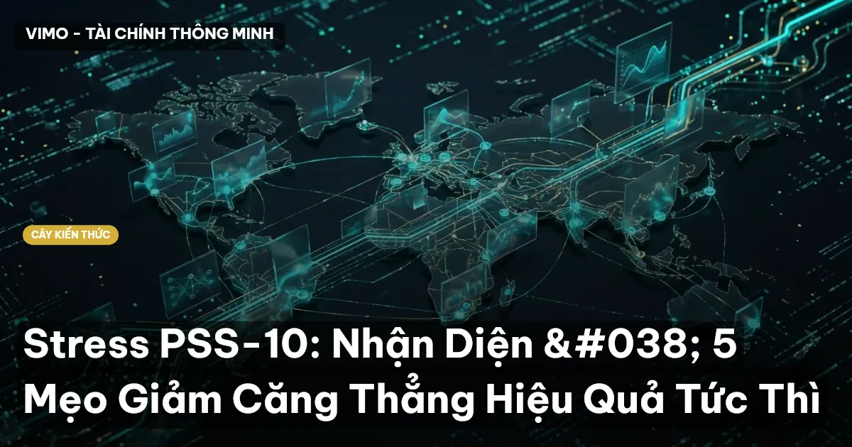 Stress PSS-10: Nhận Diện & 5 Mẹo Giảm Căng Thẳng Hiệu Quả Tức Thì