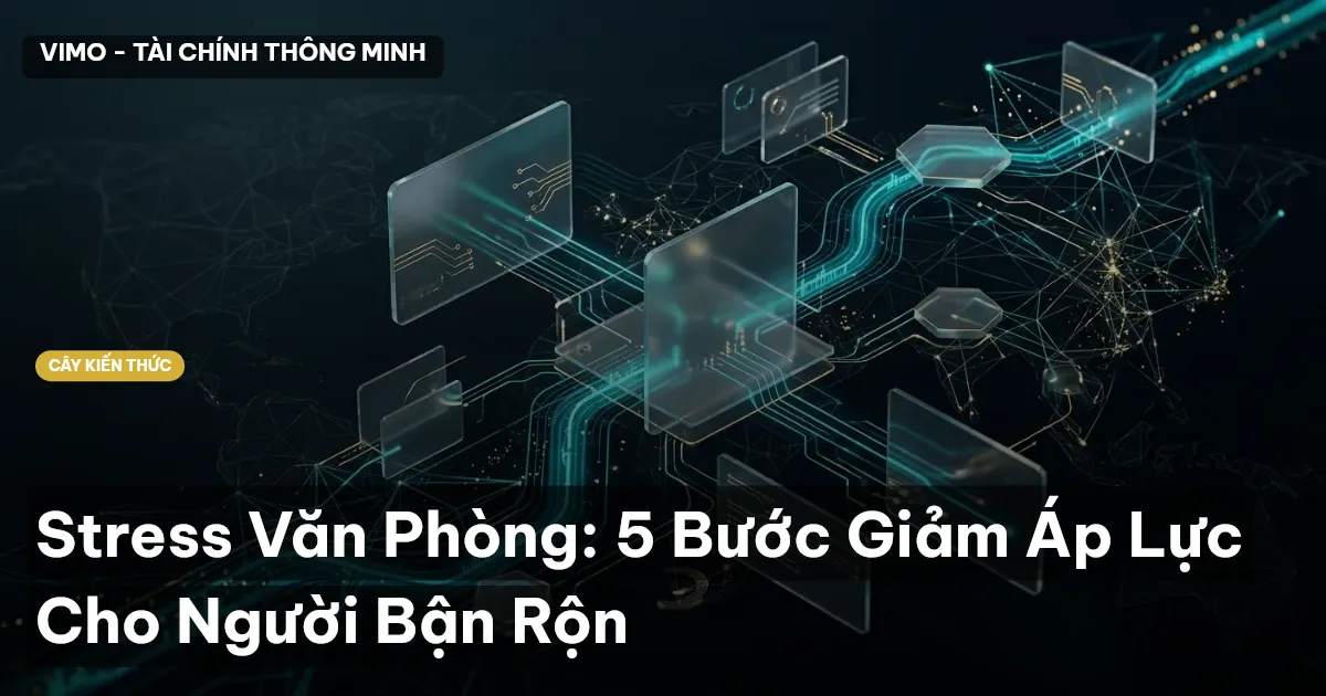 Stress Văn Phòng: 5 Bước Giảm Áp Lực Cho Người Bận Rộn