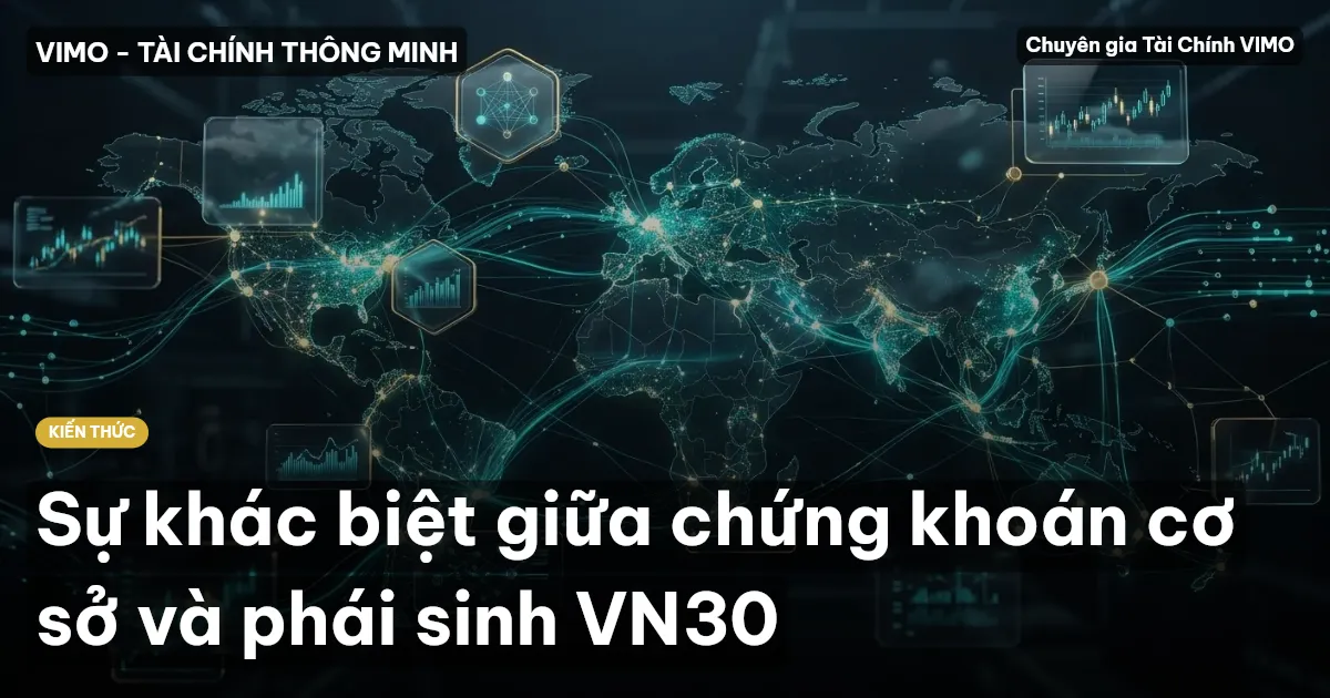 Sự khác biệt giữa chứng khoán cơ sở và phái sinh VN30