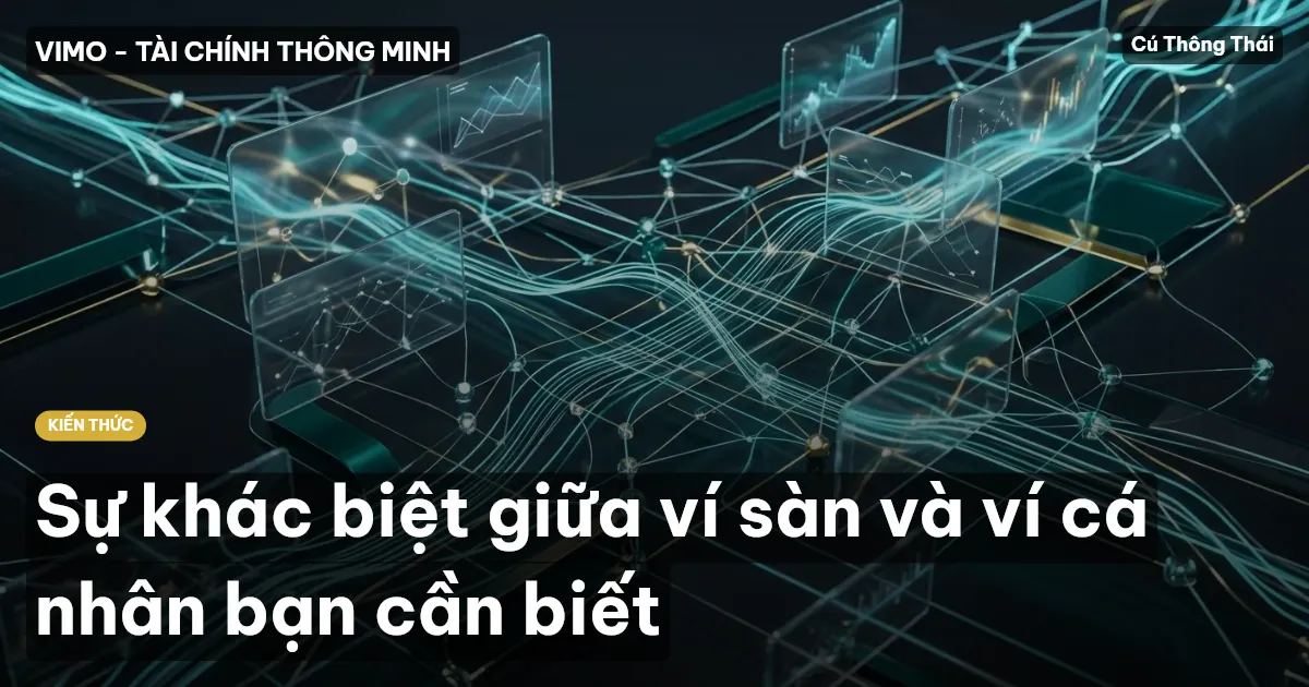 Sự khác biệt giữa ví sàn và ví cá nhân bạn cần biết