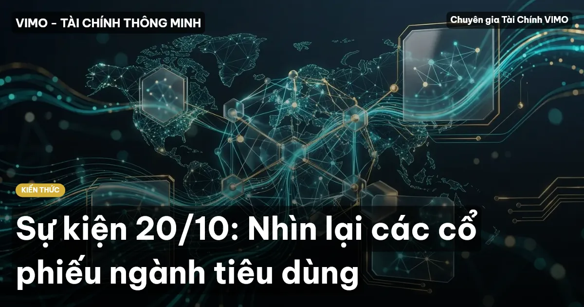 Sự kiện 20/10: Nhìn lại các cổ phiếu ngành tiêu dùng