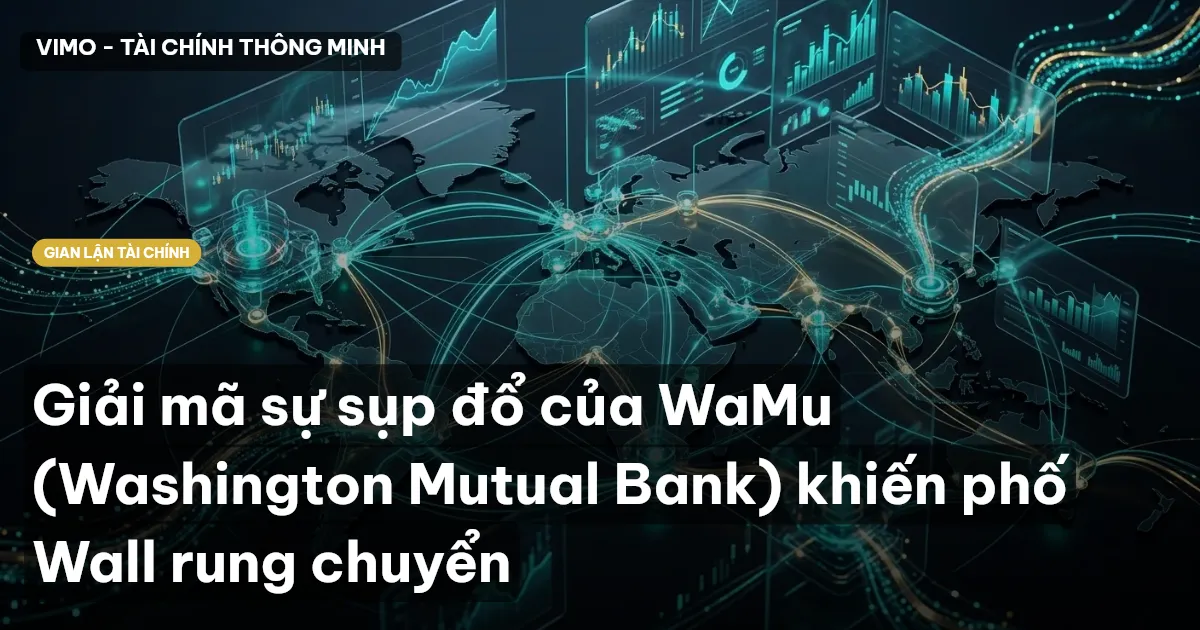 Giải mã sự sụp đổ của Washington Mutual Bank