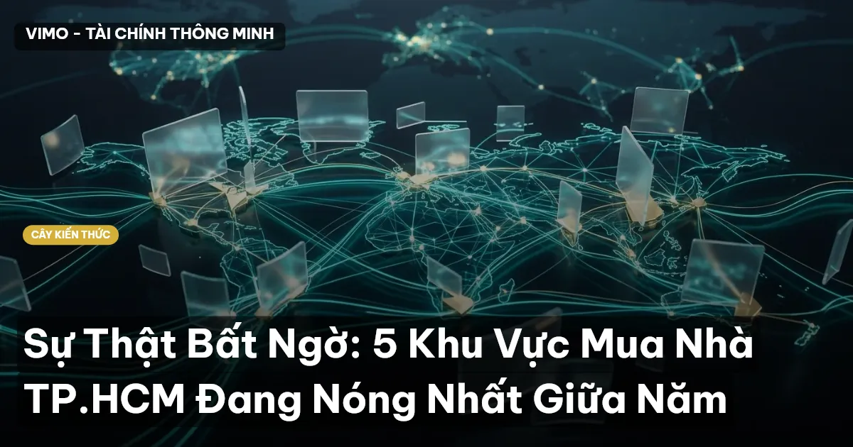 Sự Thật Bất Ngờ: 5 Khu Vực Mua Nhà TP.HCM Đang Nóng Nhất Giữa Năm