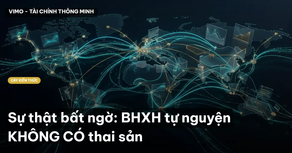 Sự thật bất ngờ: BHXH tự nguyện KHÔNG CÓ thai sản