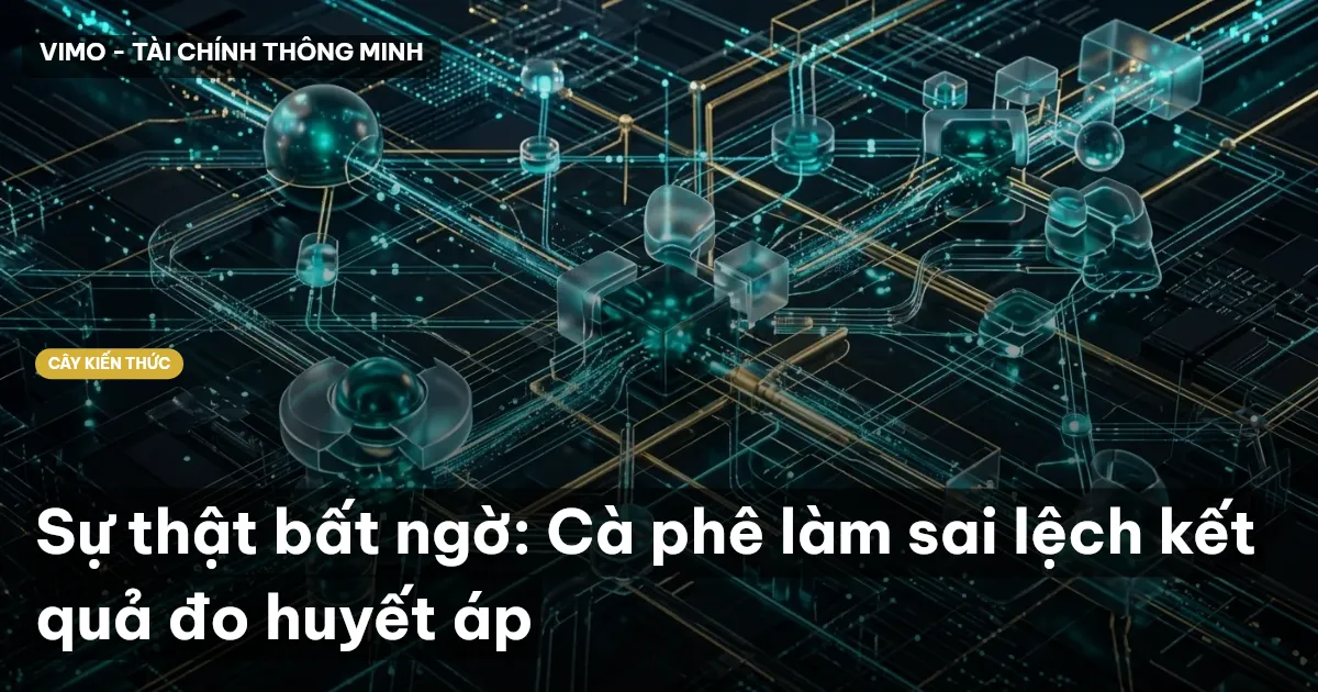 Sự thật bất ngờ: Cà phê làm sai lệch kết quả đo huyết áp