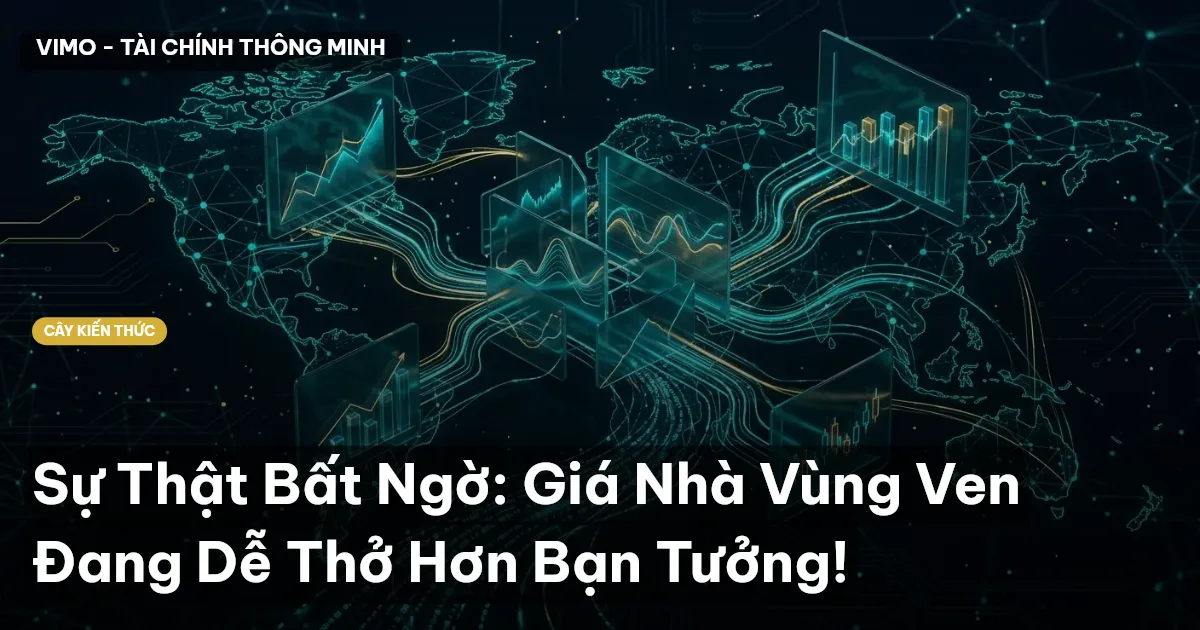 Sự Thật Bất Ngờ: Giá Nhà Vùng Ven Đang Dễ Thở Hơn Bạn Tưởng!