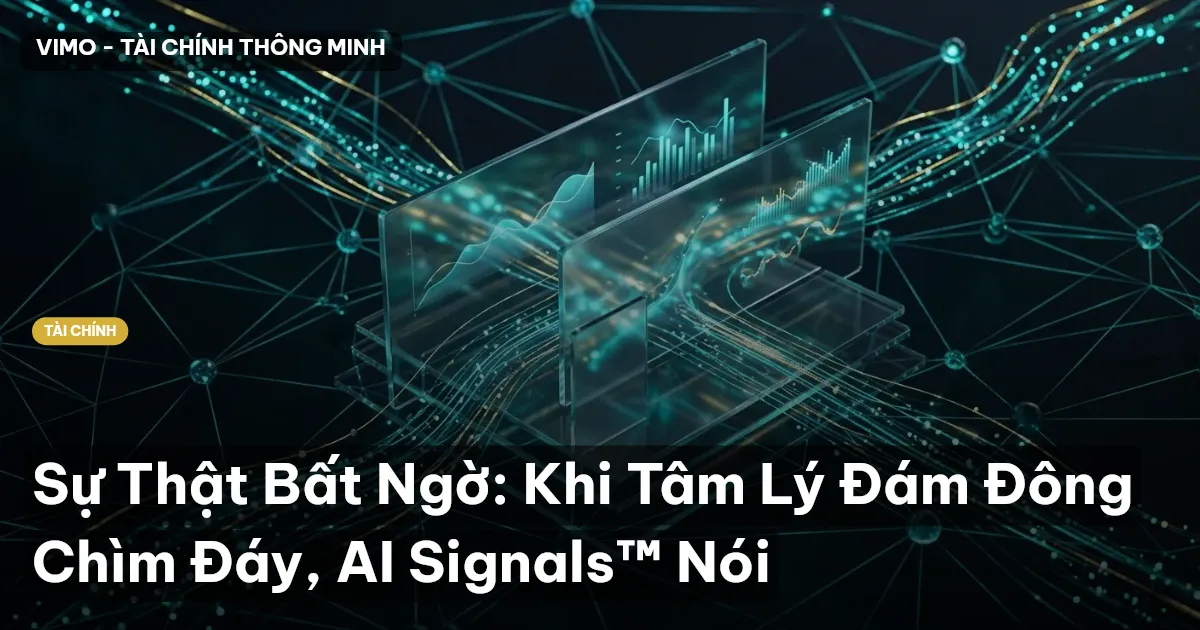 Sự Thật Bất Ngờ: Khi Tâm Lý Đám Đông Chìm Đáy, AI Signals™ Nói