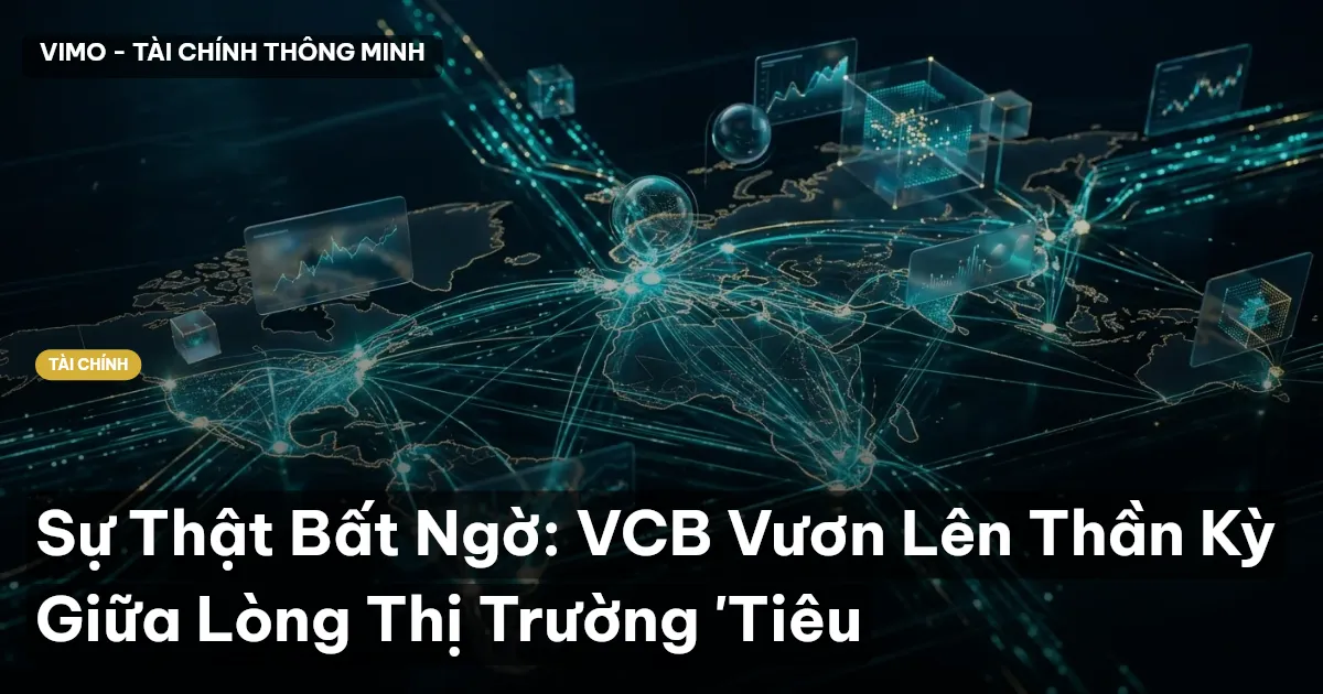 Sự Thật Bất Ngờ: VCB Vươn Lên Thần Kỳ Giữa Lòng Thị Trường 'Tiêu