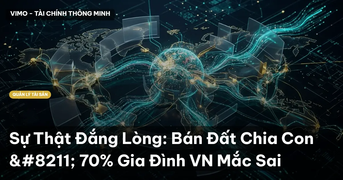 Sự Thật Đắng Lòng: Bán Đất Chia Con – 70% Gia Đình VN Mắc Sai