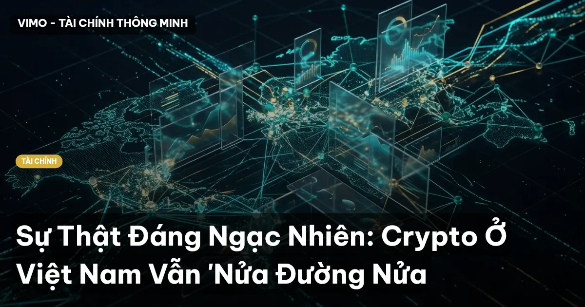 Sự Thật Đáng Ngạc Nhiên: Crypto Ở Việt Nam Vẫn 'Nửa Đường Nửa
