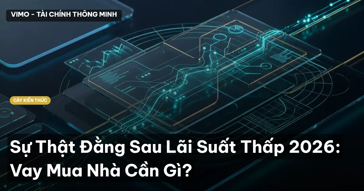 Sự Thật Đằng Sau Lãi Suất Thấp 2026: Vay Mua Nhà Cần Gì?