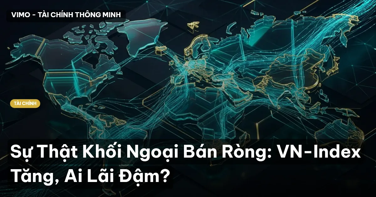 Sự Thật Khối Ngoại Bán Ròng: VN-Index Tăng, Ai Lãi Đậm?