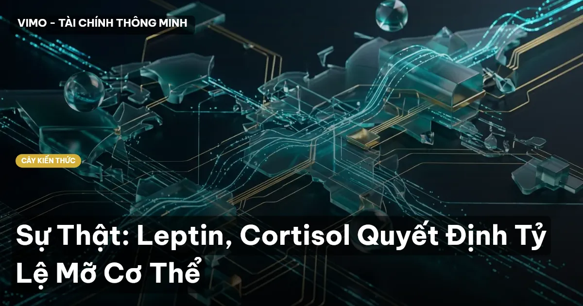 Sự Thật: Leptin, Cortisol Quyết Định Tỷ Lệ Mỡ Cơ Thể