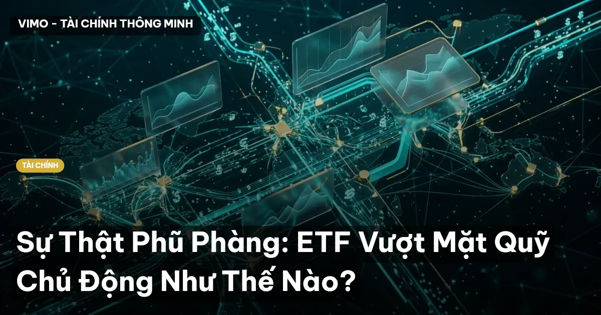 Sự Thật Phũ Phàng: ETF Vượt Mặt Quỹ Chủ Động Như Thế Nào?