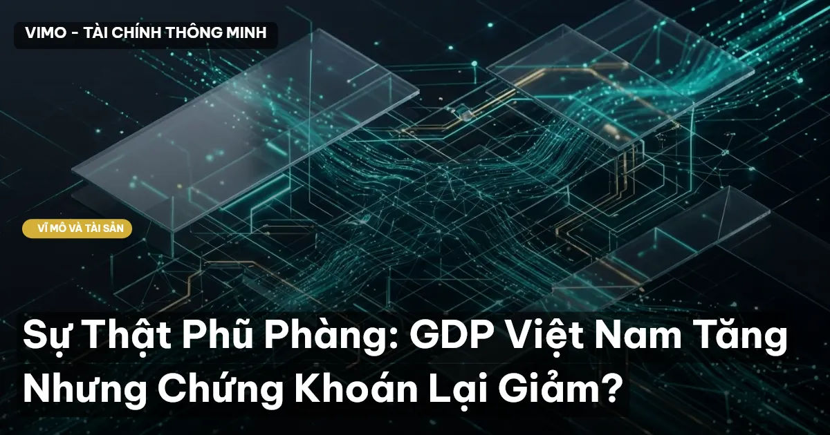Sự Thật Phũ Phàng: GDP Việt Nam Tăng Nhưng Chứng Khoán Lại Giảm?